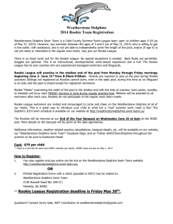 Dolphins Swim Team Registration - Weatherstone Dolphins Swim