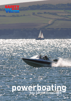 powerboating - Safety On The Water