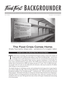 BK14_3 The Food Crisis Comes Home_Fall2008