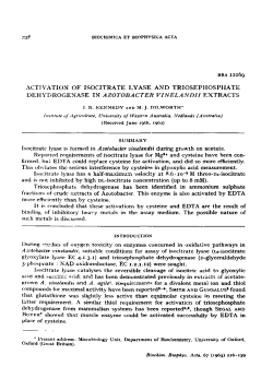 22~ BIOCHIMICA ET BIOPHYSICA ACTA BBA