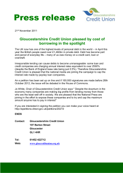 cost of borrowing in the spotlight