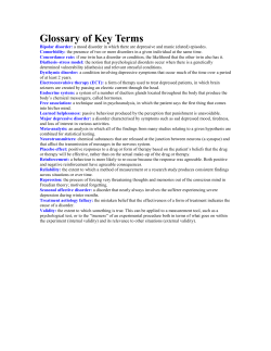 Glossary of Key Terms