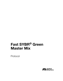 Fast SYBR Green Master Mix