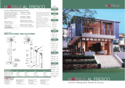 Al Fresco Brochure:Al Fresco Brochure