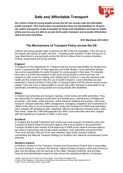 Safe and Affordable Transport