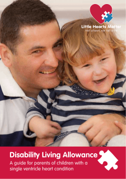 Disability Living Allowance