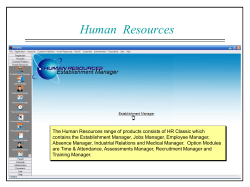 Human Resouces - 3r software solutions