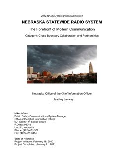 nebraska statewide radio system