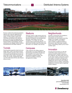 Distributed Antenna Systems Brochure