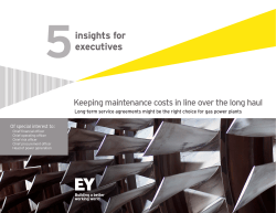 EY Keeping gas power plant maintenance costs in line