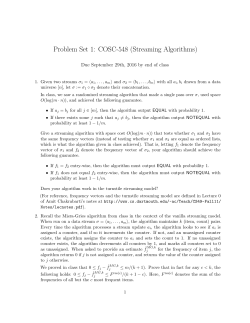 Problem Set 1 - Georgetown University