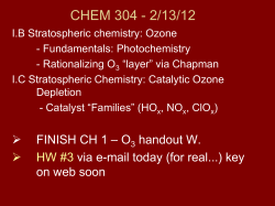 Lecture #7 - chem.uwec.edu