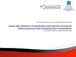 clay nano particle embeded nano fibers for uv proteced