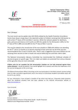 IMPORTANT NEWS CONCERN OVER CHILDHOOD