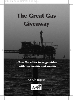The Great Gas Giveaway - Afri, Action from Ireland