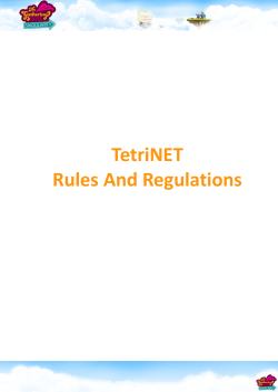 TetriNET Rules And Regulations