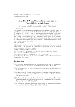 (f,g)-Boyd-Wong Contraction Mappings in Probabilistic Metric Space