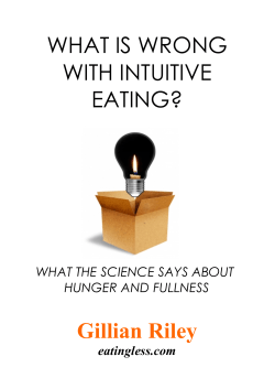 ie.cover - Eating Less by Gillian Riley
