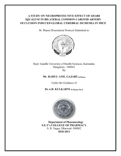 a study on neuroprotective effect of shark squalene in bilateral