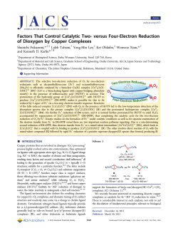 Factors That Control Catalytic Two- versus Four