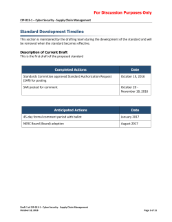 Draft CIP-013-1