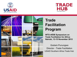 Presentation - World Trade Organization