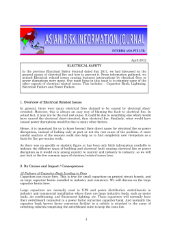 1. Overview of Electrical Related Issues 2. Its Causes and Impact
