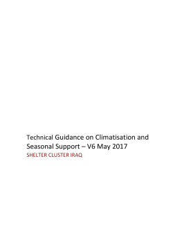 Climatisation Guidance