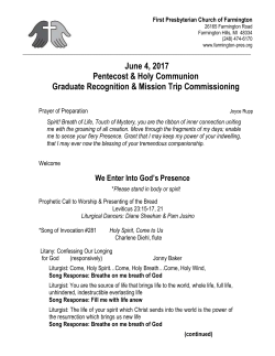 Song Response: Breathe on me breath of God