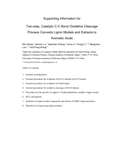 Supporting information for Two-step, Catalytic C