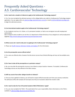 Frequently Asked Questions - AS Cardiovascular