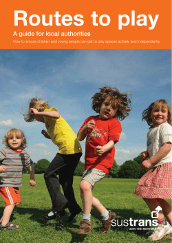 Routes to play - Play Scotland