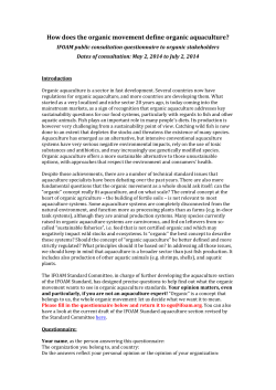 survey questionnaire