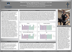 Effects of Chronic Supplementation of Advocare`s O2 Gold On