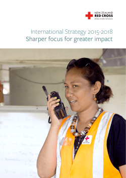 International Strategy 2015-2018
