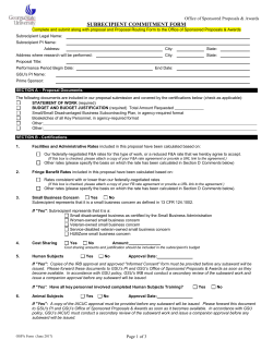 PROPOSAL INFORMATION, CERTIFICATIONS, REPRESENTATIONS