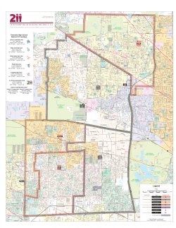 District Wall Map - Township High School District 211