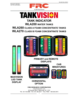tank indicator - Fire Research