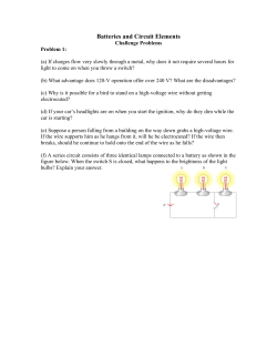 Challenge Problems: Batteries and Circuit Elements