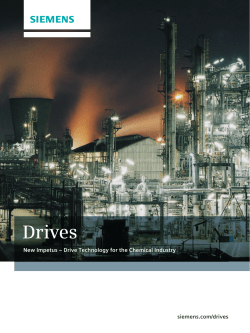 Drive Technology for the Chemical Industry