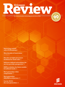 Ericsson Review - 90th Anniversary 2014