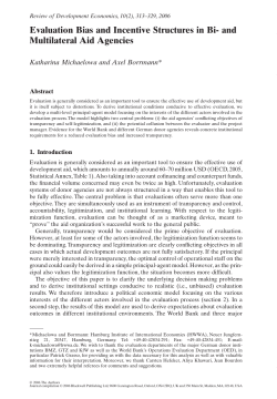 Evaluation Bias and Incentive Structures in Bi- and