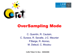 Oversampling Mode