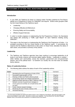 Family Violence Death Reviews - Ministry of Social Development