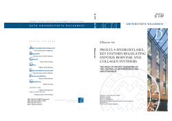 Prolyl 4-hydroxylases, key enzymes regulating hypoxia