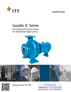 Goulds IC Series