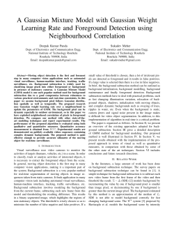 A Gaussian Mixture Model with Gaussian Weight Learning Rate and