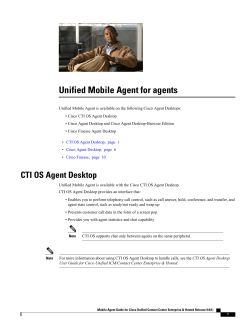 Unified Mobile Agent for agents