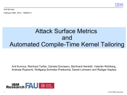 Kurmus et al., Attack Surface Metrics and