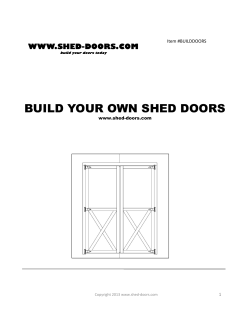 build your own shed doors - Shed Doors And Windows Hardware